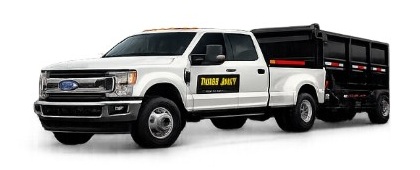 Tulco Junk Removal truck and 20-yard dump trailer